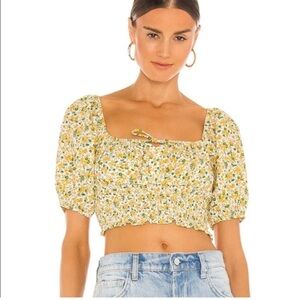 Faithfull the Brand cropped blouse